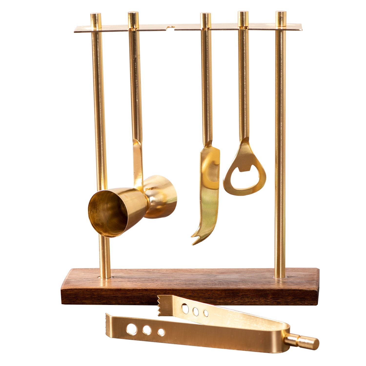 Gallant Stainless Steel Bar Tool Set in Gold Color