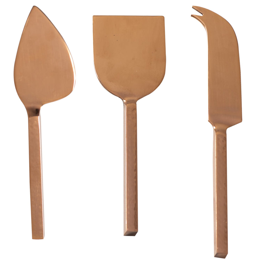 Nora Cheese Knives Copper - Set Of 3
