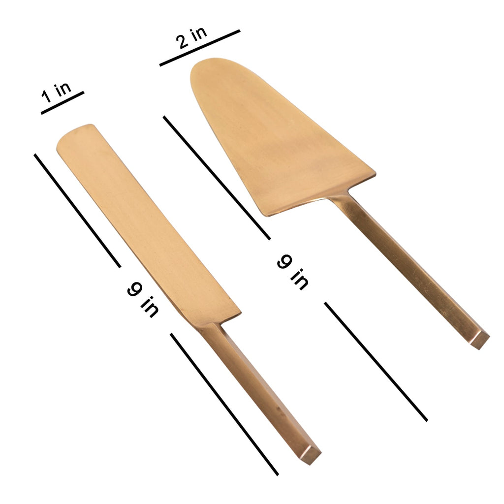 Nora Cake Server - Set Of 2