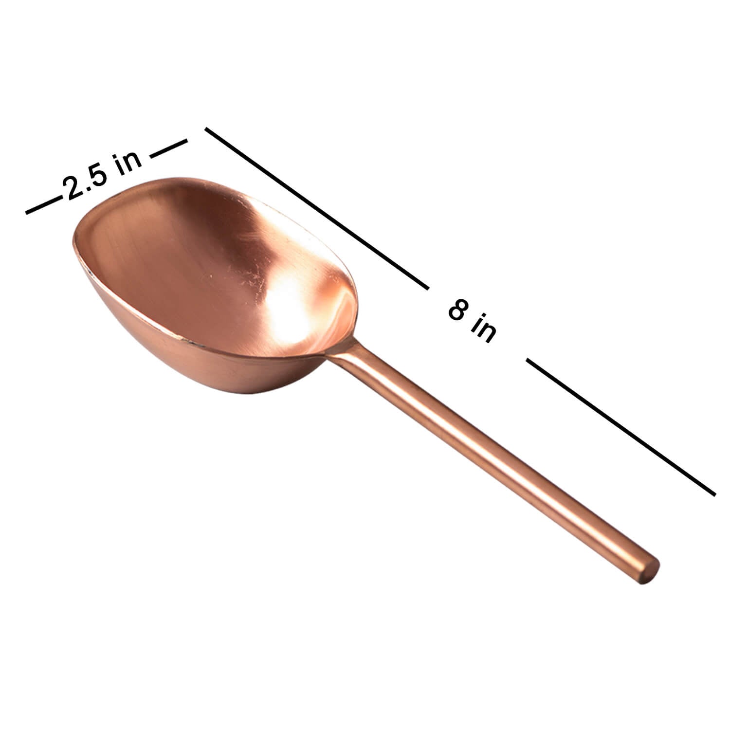 Gallant Stainless Steel Ice scoop in Copper Color