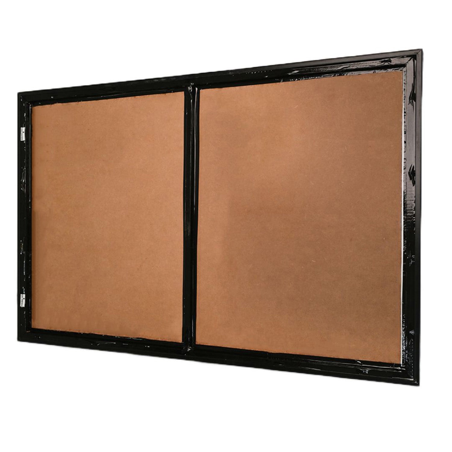 Pink Flowers on White Canvas Wall Painting