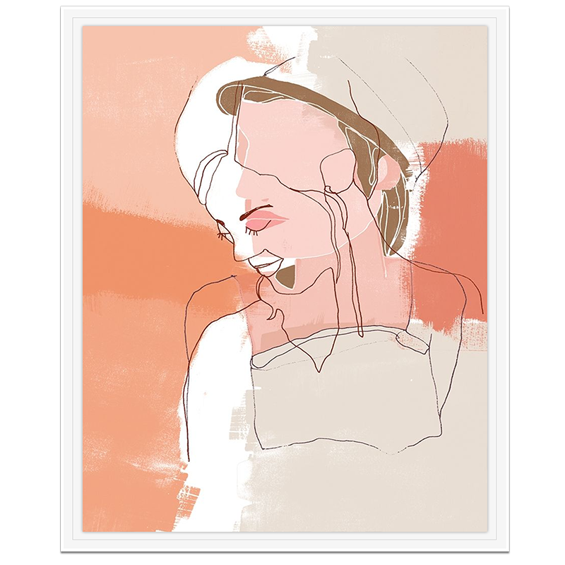 Painted Contour Portraits II