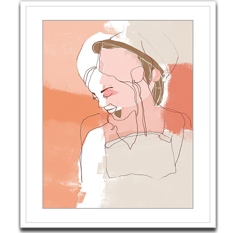 Painted Contour Portraits II