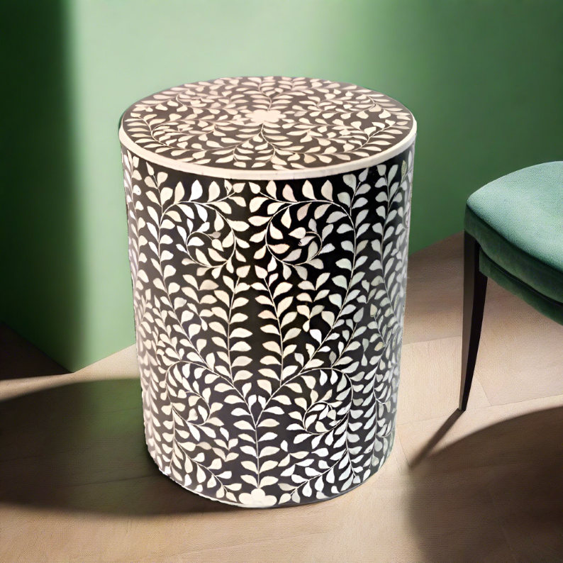 Heidi Inlay Side/Drink table