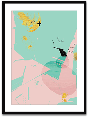 Scandi Abstract Mint