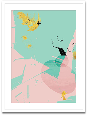 Scandi Abstract Mint