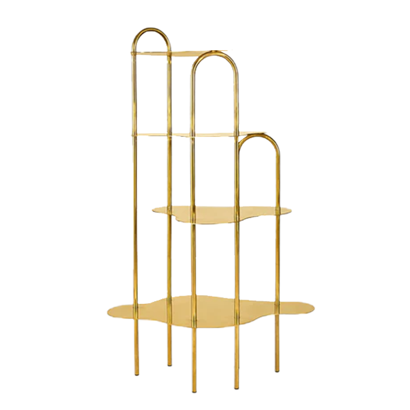 Ripple Shelf - Gold