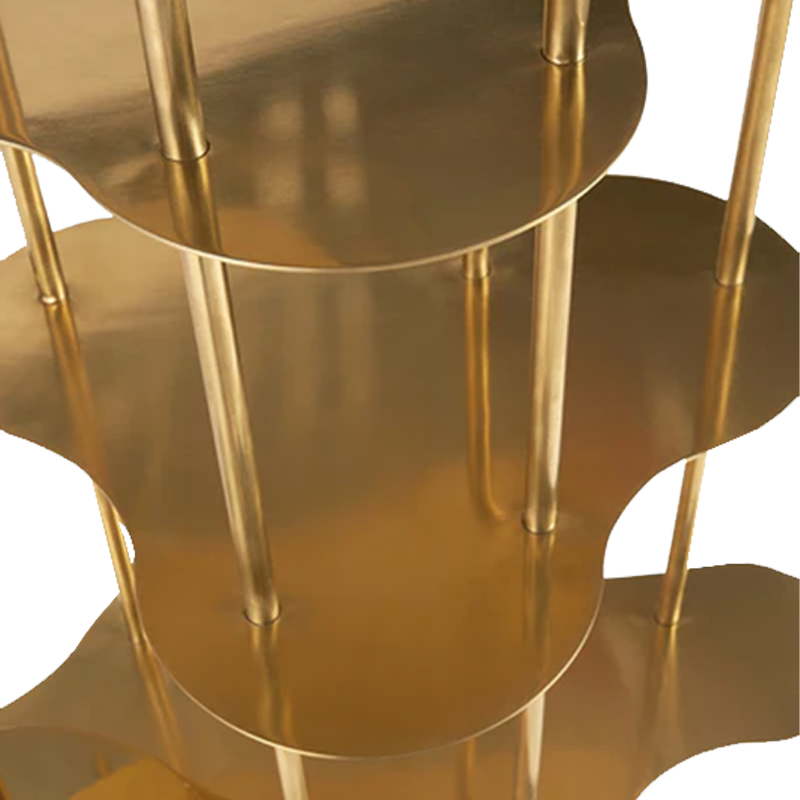 Ripple Shelf - Gold