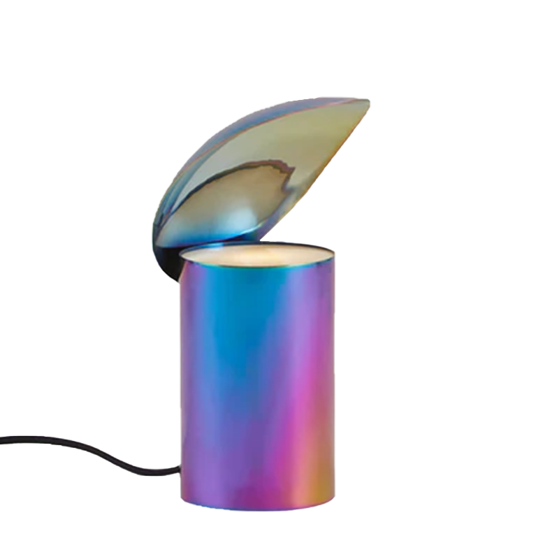 Shell Table Lamp - Rainbow