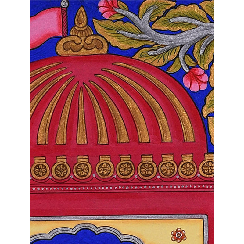 Handmade Shri Nath ji Painting on Paper 1