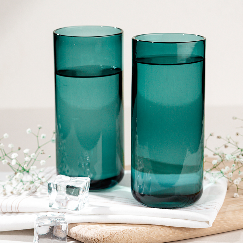 Juliette Cocktail Glasses (Straight) - Teal