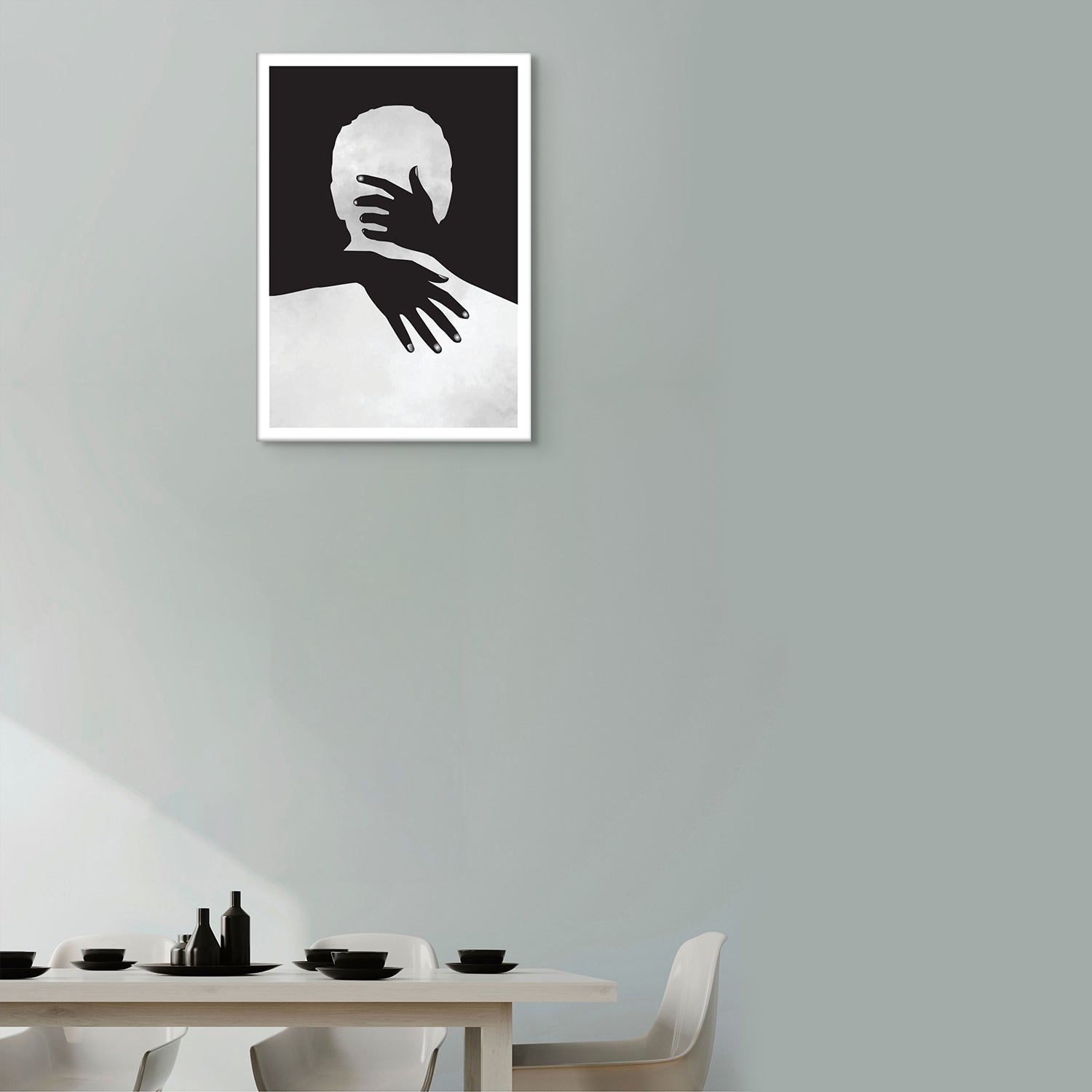 Behind the Veil Wall Painting