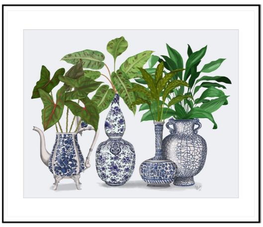 Chinoiserie Vase Group 1