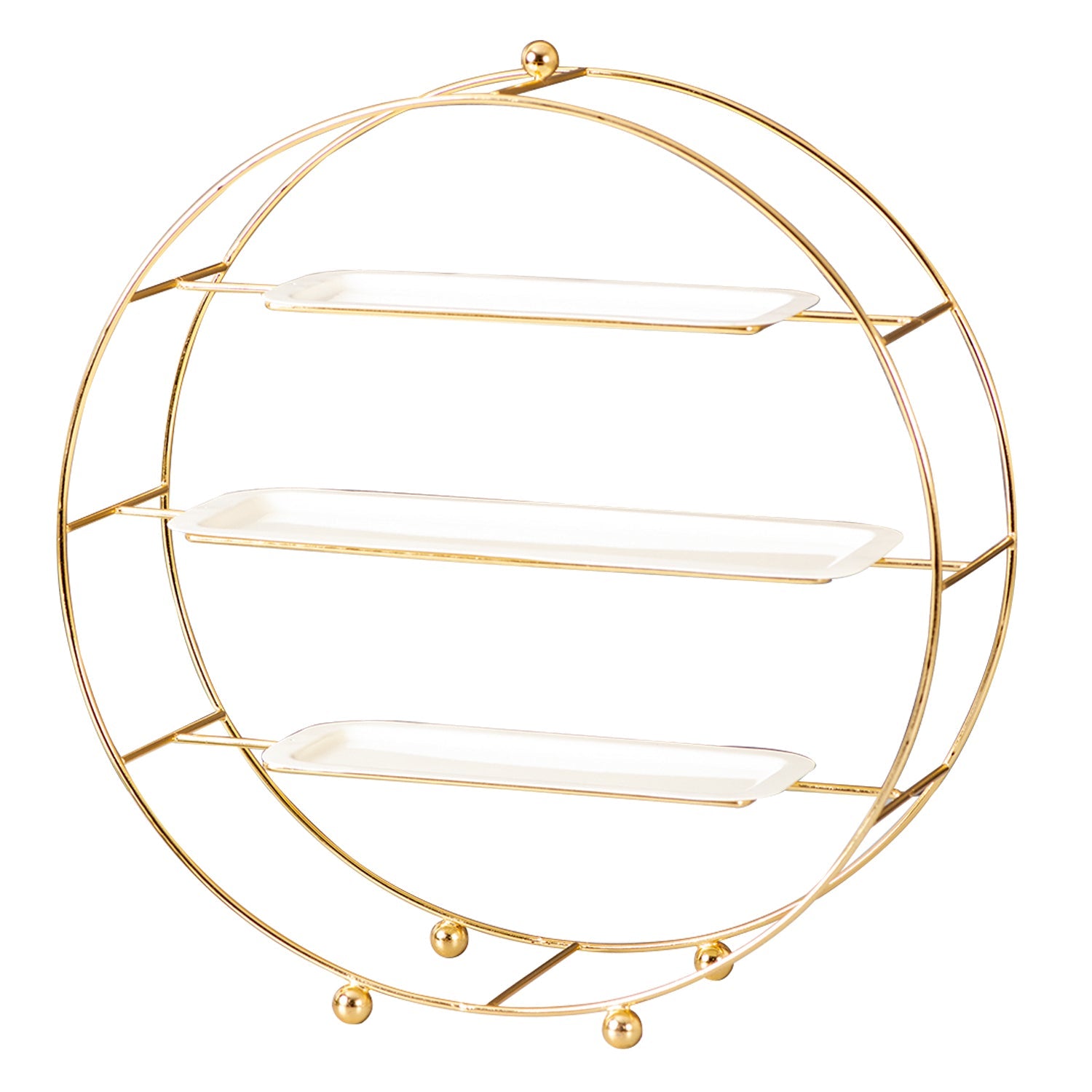 Aura Buffet Organizer - Gold