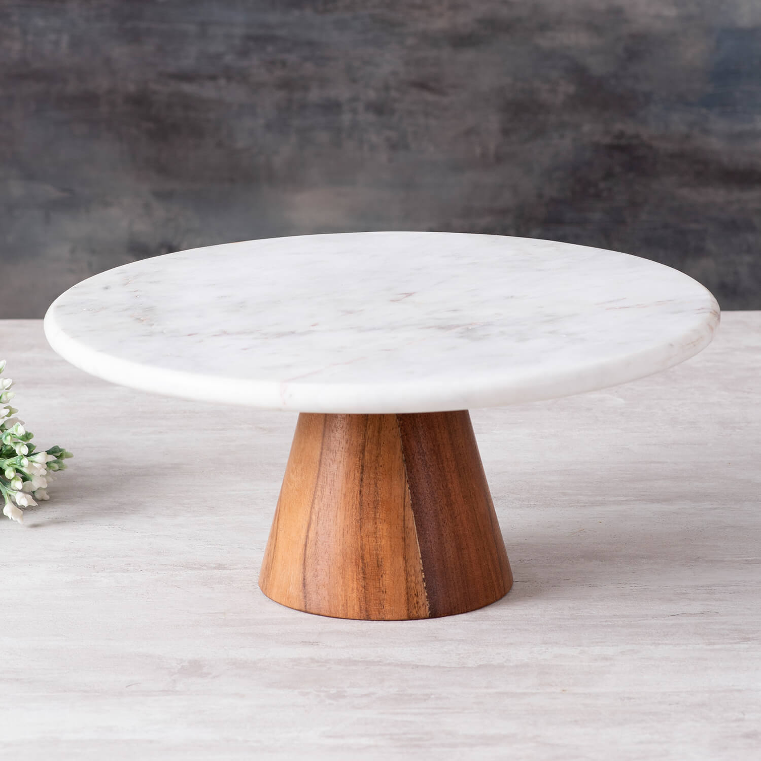 Kim Marble Cake Stand