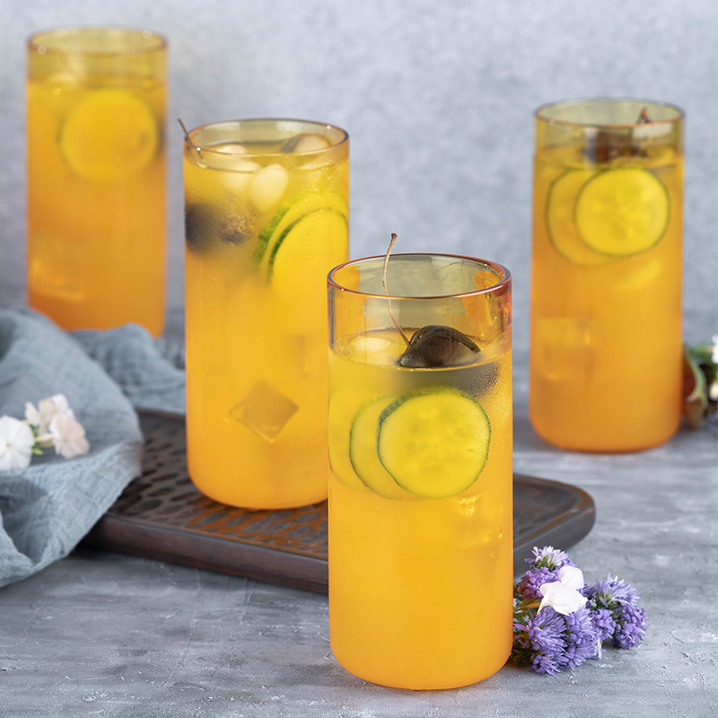 Juliette Cocktail Glasses (Straight) - Yellow