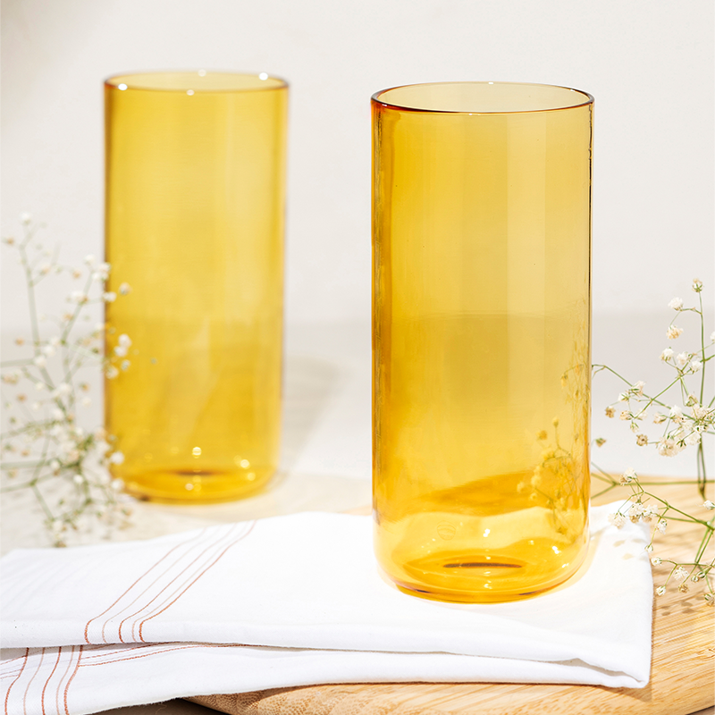 Juliette Cocktail Glasses (Straight) - Yellow