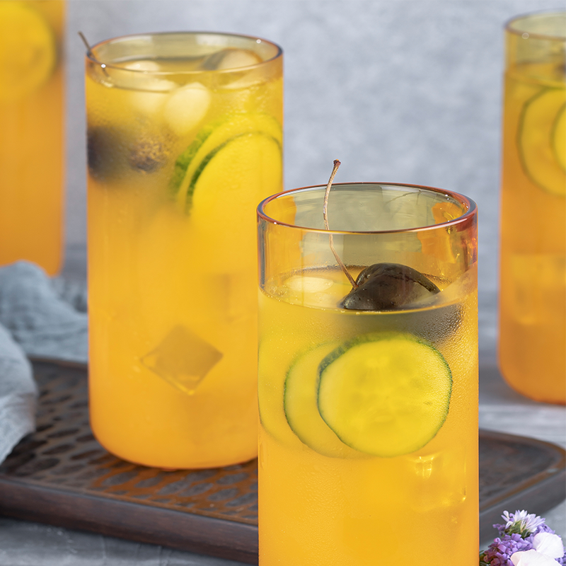 Juliette Cocktail Glasses (Straight) - Yellow